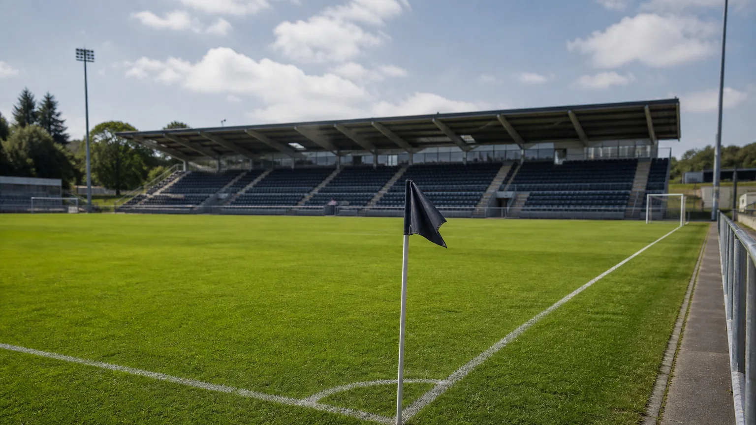 2. Bundesliga, arenamiljö under match
