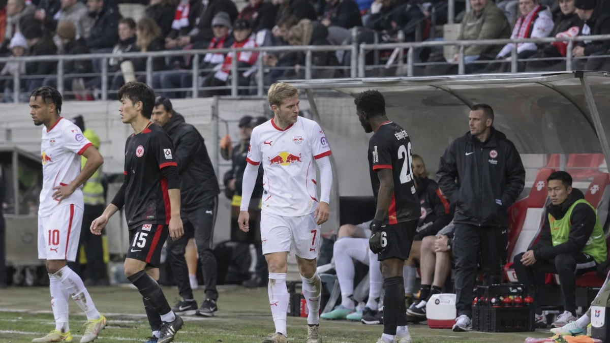 RB Leipzig körde över Frankfurt med sex mål