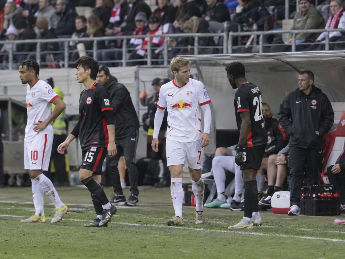 RB Leipzig körde över Frankfurt med sex mål